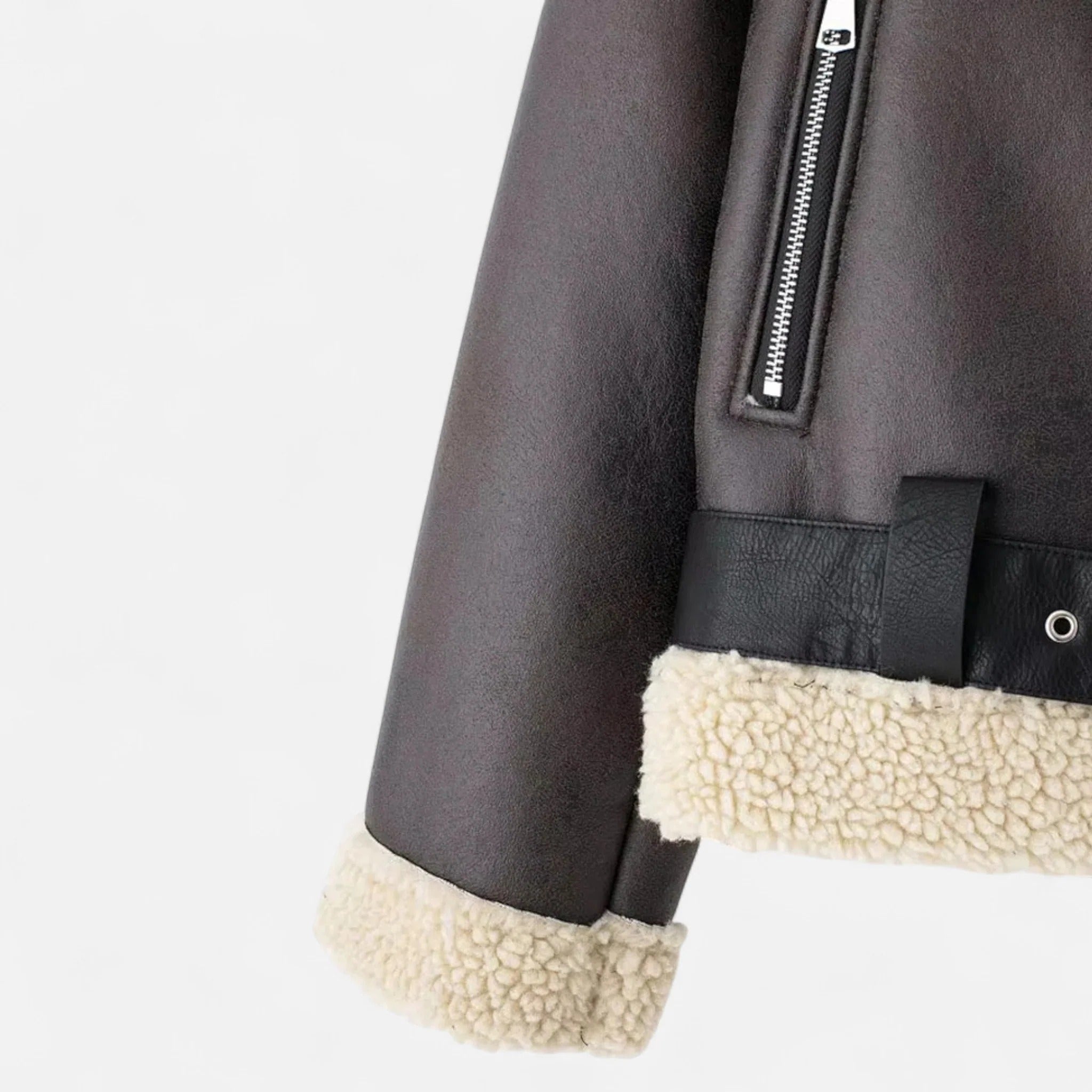 Westlyn™ | Women’s Autumn Belted Leather Jacket